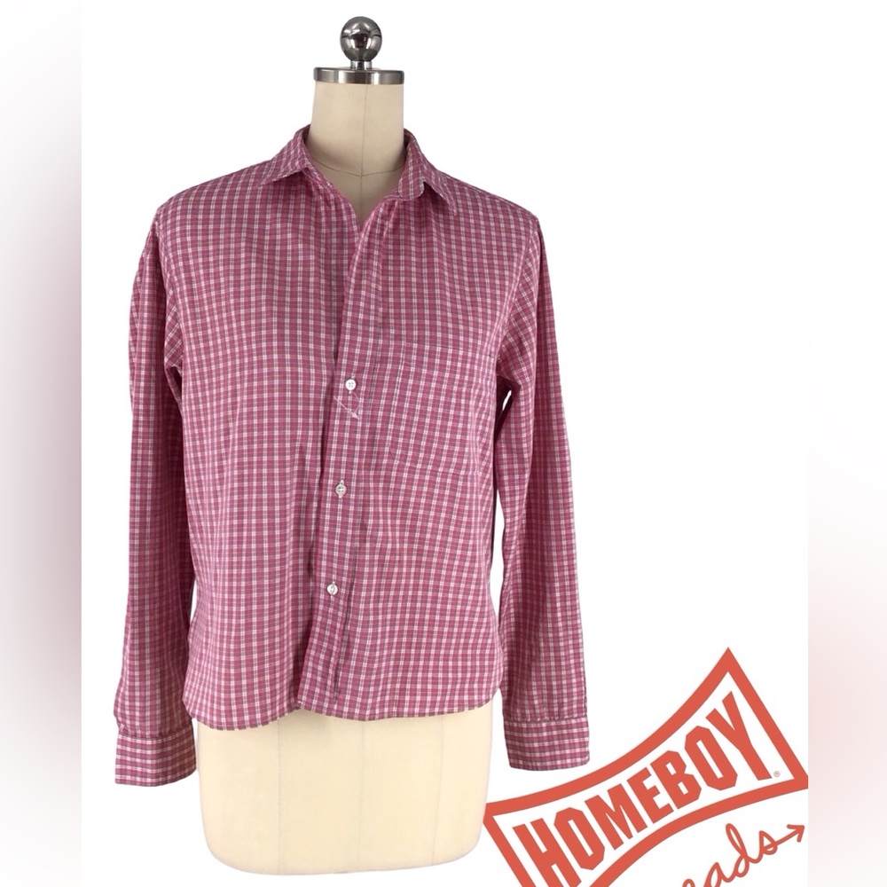 Frank & Eileen Red Casual Button Down Shirt
